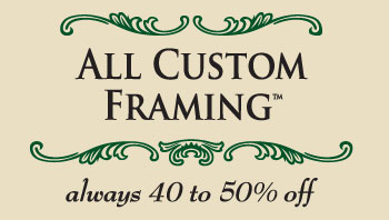 Custom Framing Wholesale Logo